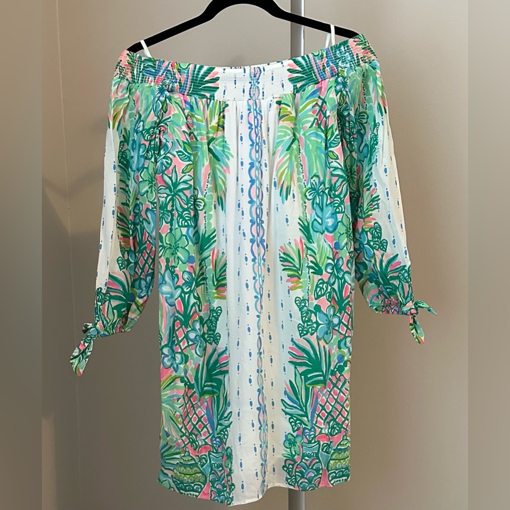 Lilly Pulitzer NWT OTS Maryellen Dress in Coconut Row Engineered size XS